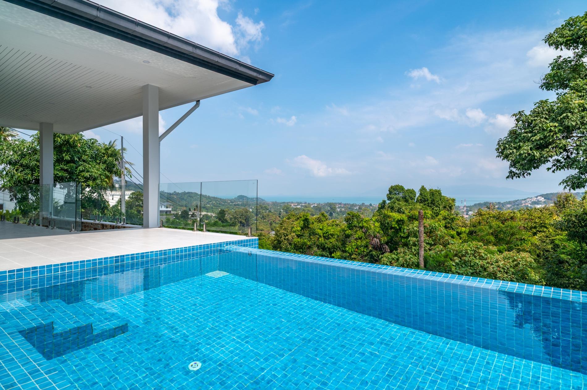 Modern 3 Bedroom Sea View Pool Villa