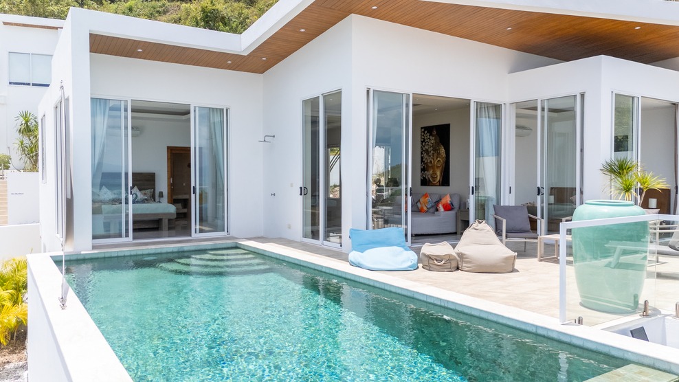Gorgeous 3 Bedroom Ocean View Villa